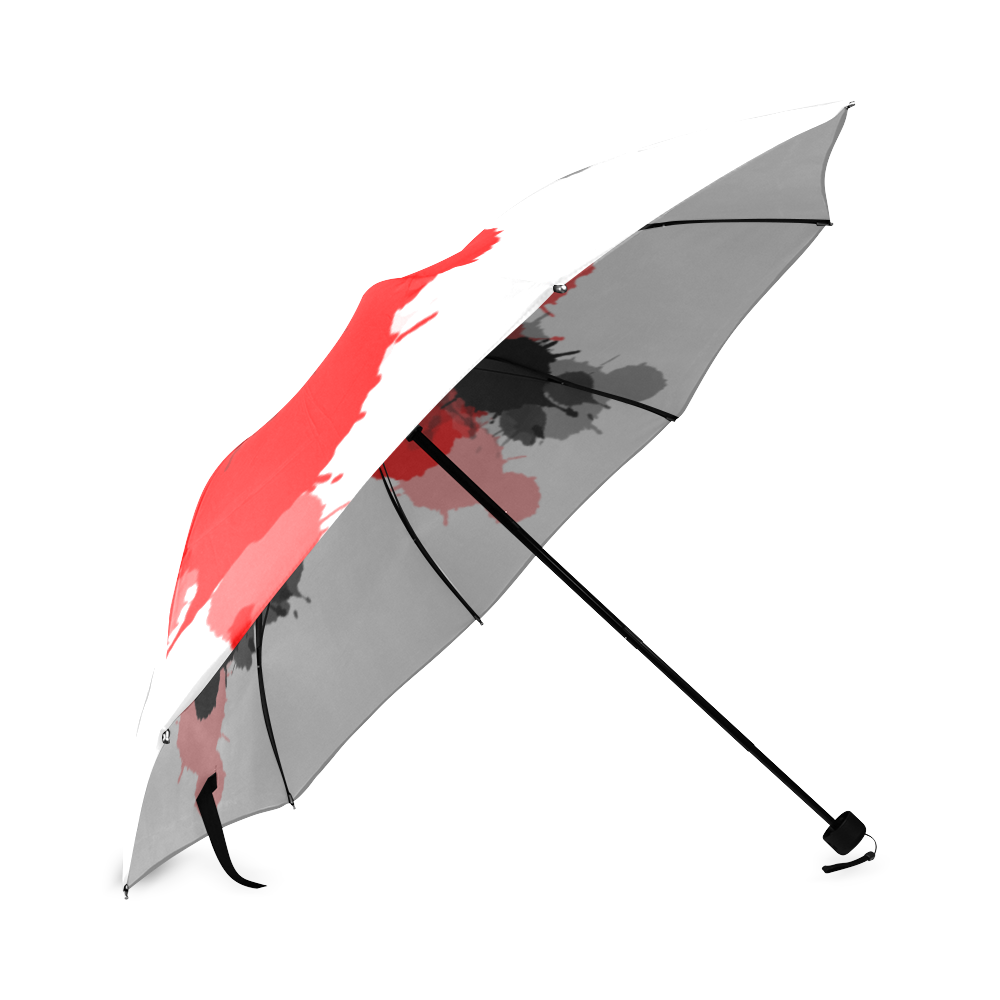 Ink Splatter Foldable Umbrella (Model U01)