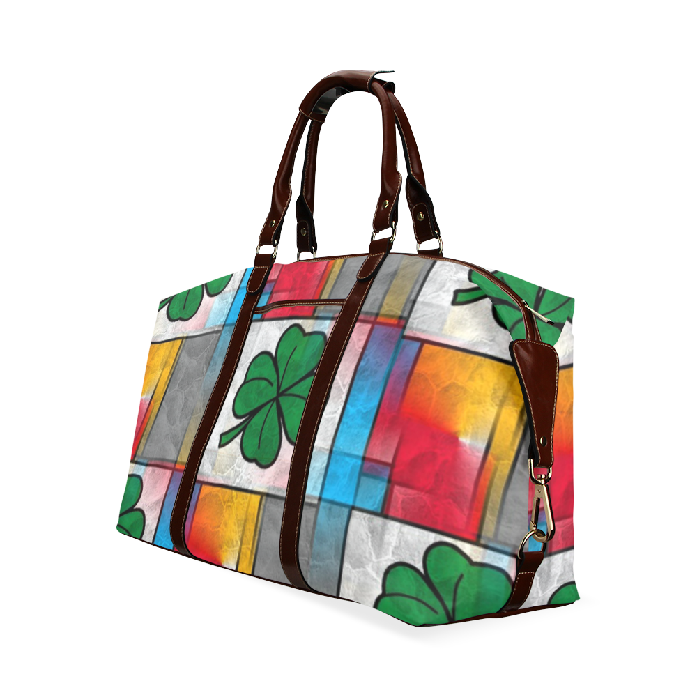 Luck by Popart Lover Classic Travel Bag (Model 1643) Remake