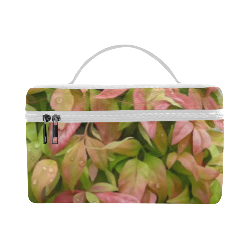 Pot full of colors, floral watercolors, plant Cosmetic Bag/Large (Model 1658)