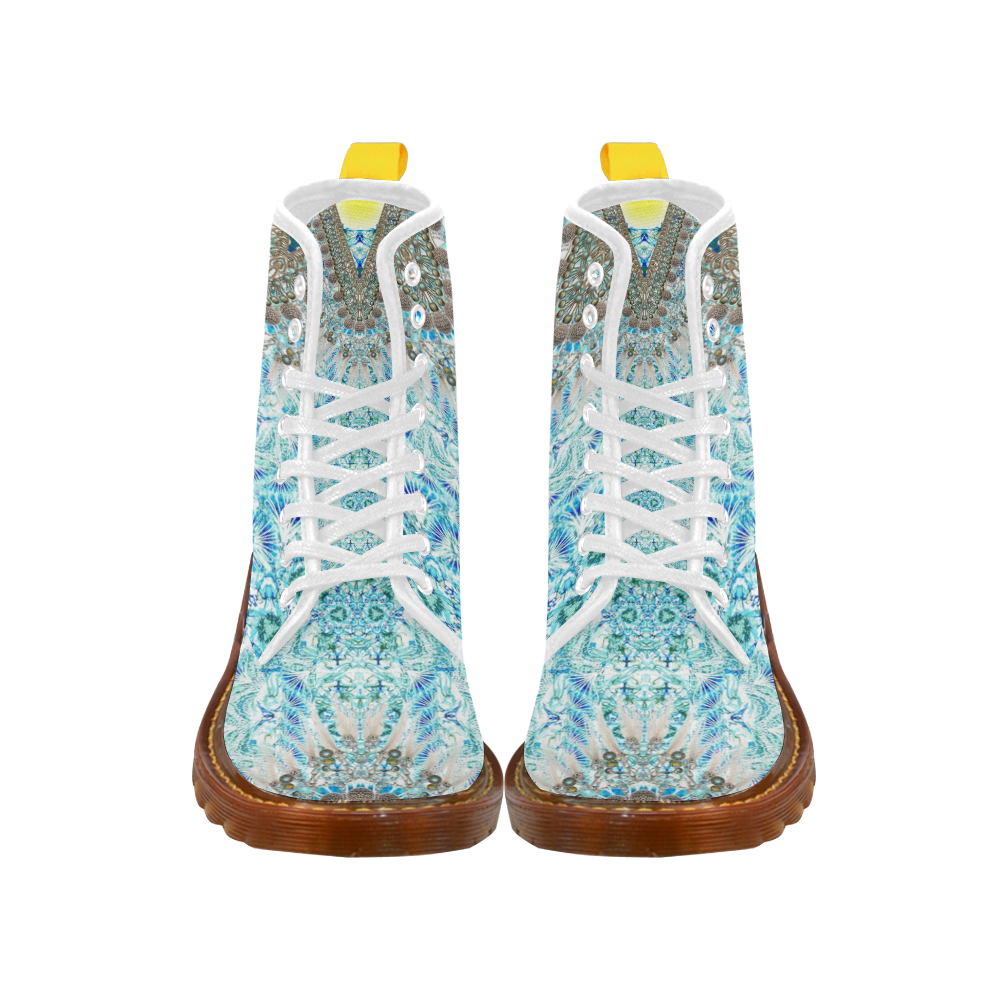 BUTTERFLY DANCE TURQUOISE Martin Boots For Women Model 1203H