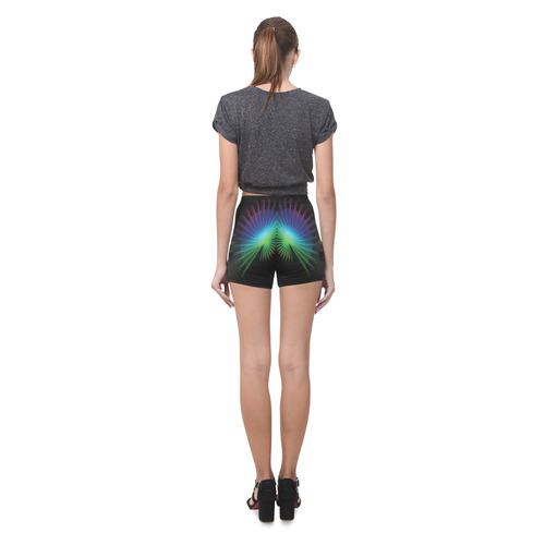 Rainbow Fan Briseis Skinny Shorts (Model L04)