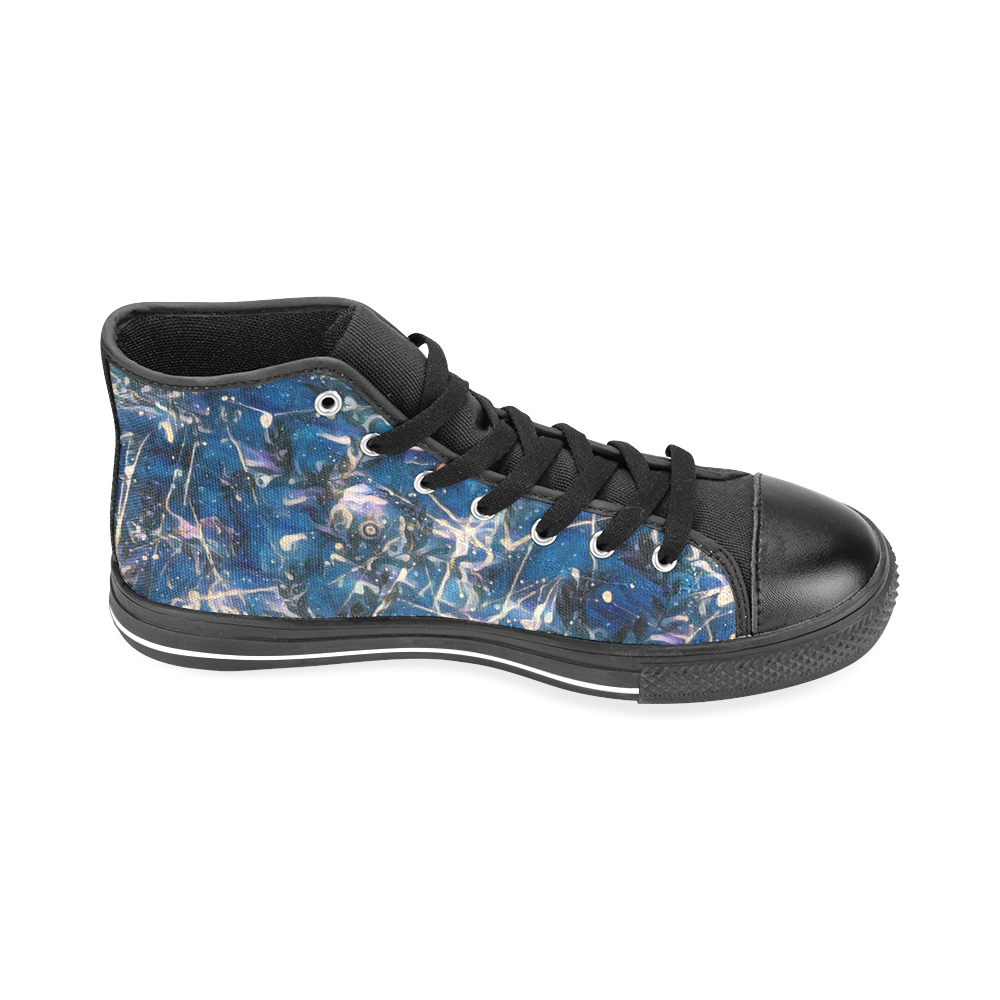 My Fantasy World 45A JamColors Men’s Classic High Top Canvas Shoes /Large Size (Model 017)