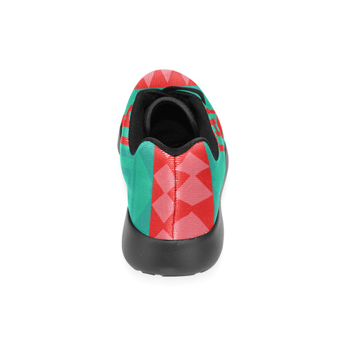 Rhombus stripes and other shapes Women’s Running Shoes (Model 020)
