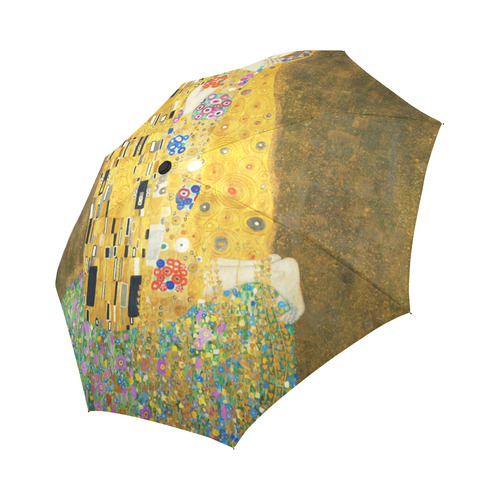 Klimt Print Pattern Automatic Foldable Umbrella