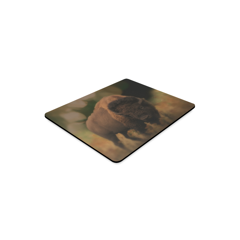 Awesome Powerfull Bison In Wildlife Rectangle Mousepad