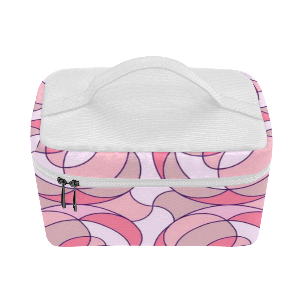 Retro Pattern 1973 G by JamColors Cosmetic Bag/Large (Model 1658)