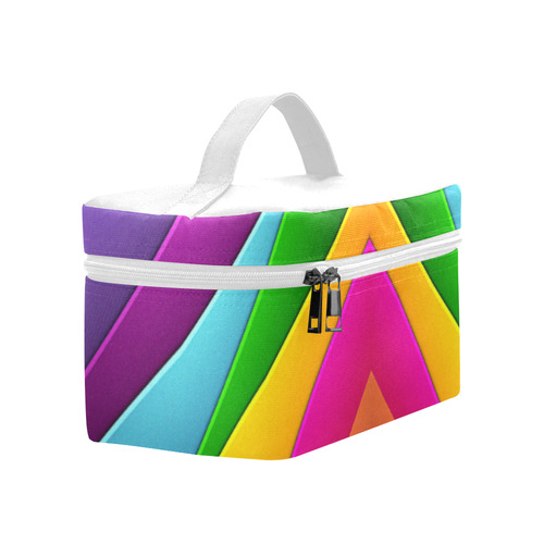 Colorful Pyramid Cosmetic Bag/Large (Model 1658)
