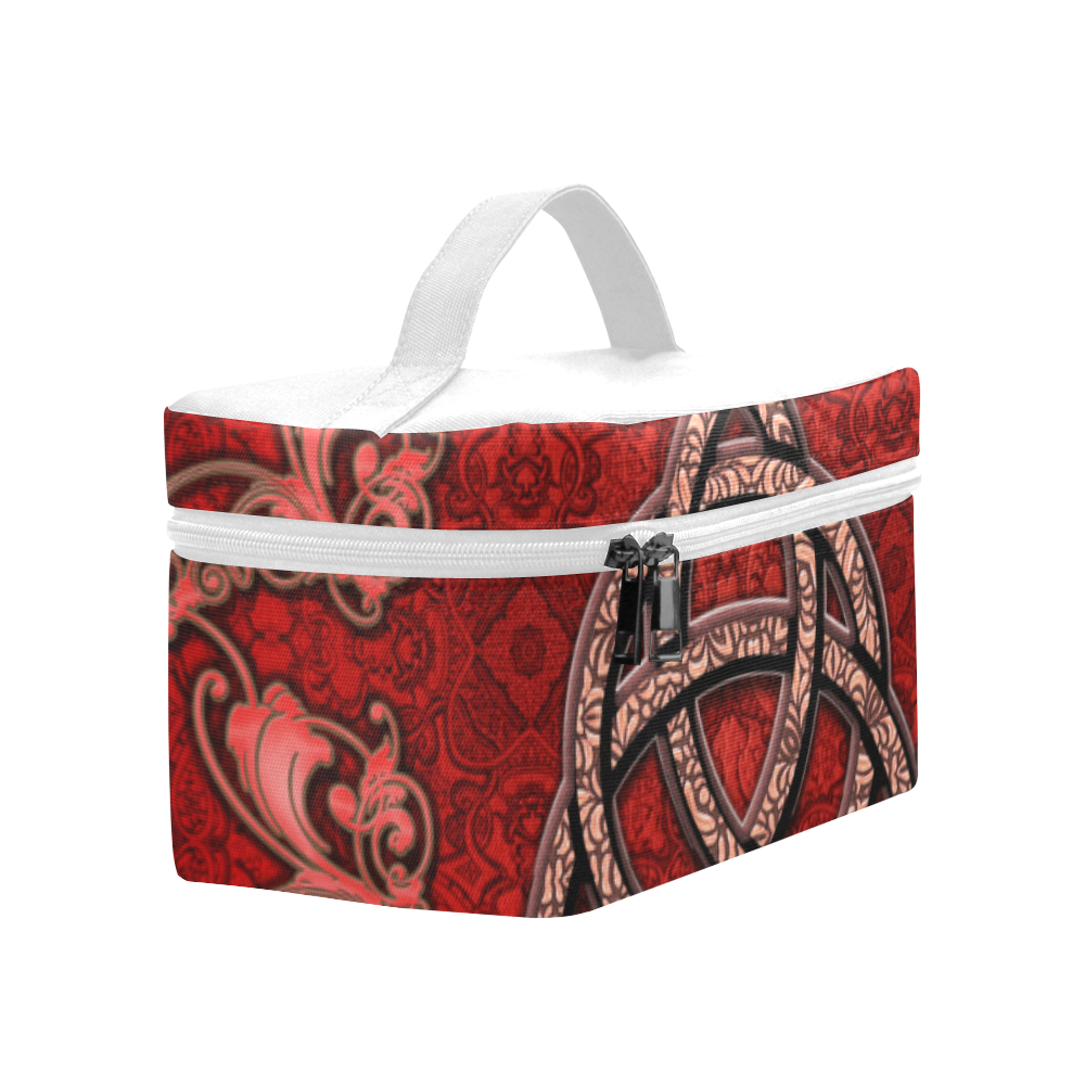 The celtic sign in red colors Cosmetic Bag/Large (Model 1658)