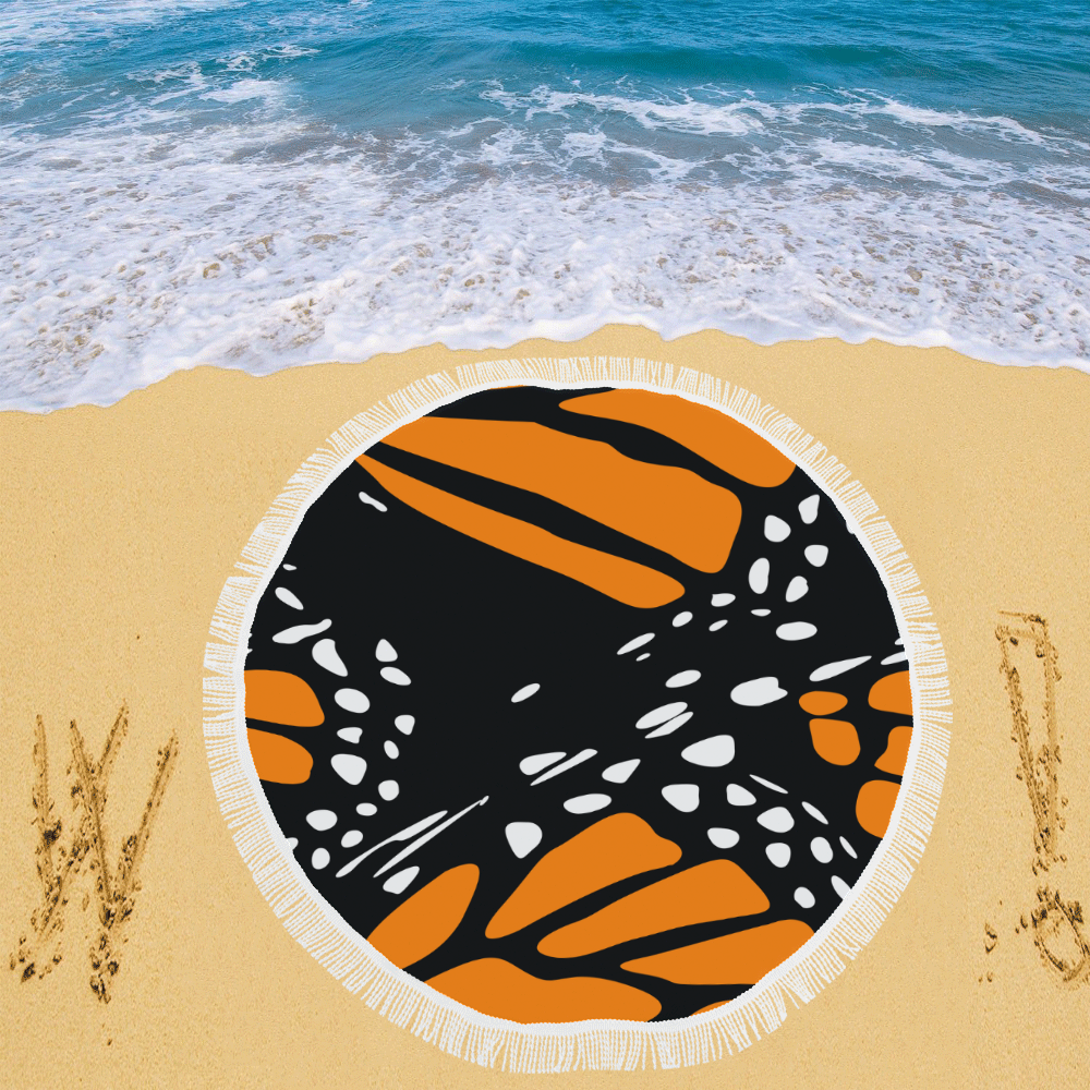 Monarch Circular Beach Shawl 59"x 59"
