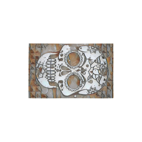 funky Skull B by Jamcolors Area Rug 2'7"x 1'8‘’
