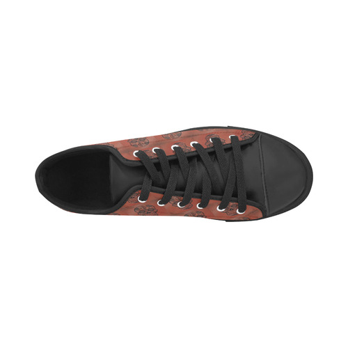 Skull20170212 Aquila Microfiber Leather Women's Shoes (Model 031)