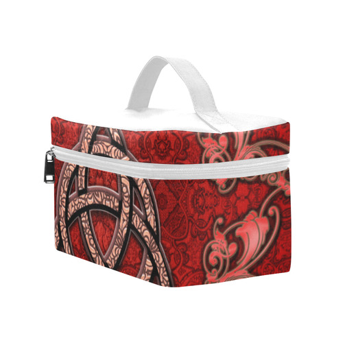 The celtic sign in red colors Cosmetic Bag/Large (Model 1658)
