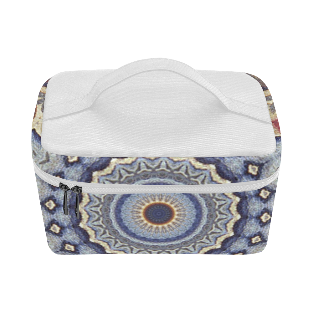 Soft and Warm Mandala Cosmetic Bag/Large (Model 1658)