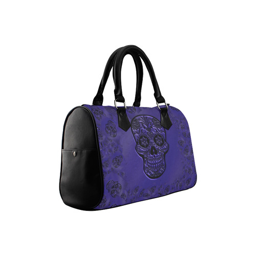 Skull20170227_by_JAMColors Boston Handbag (Model 1621)
