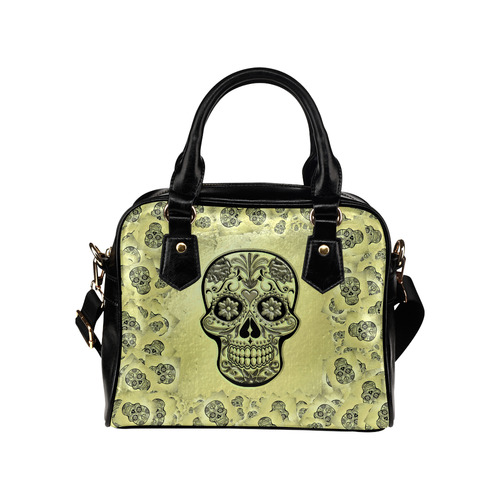 Skull20170234_by_JAMColors Shoulder Handbag (Model 1634)