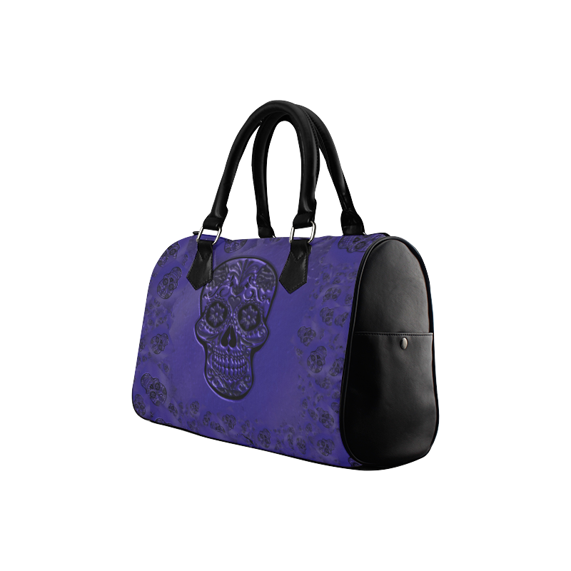 Skull20170227_by_JAMColors Boston Handbag (Model 1621)