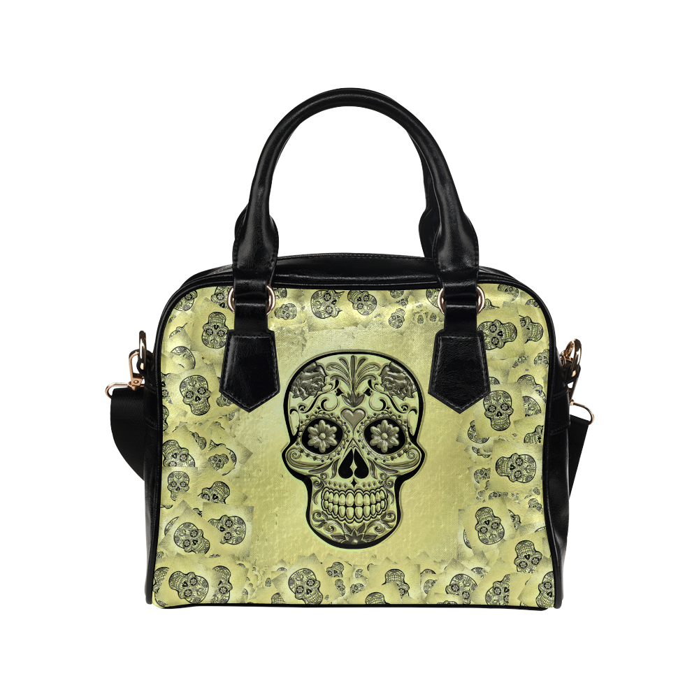 Skull20170234_by_JAMColors Shoulder Handbag (Model 1634)