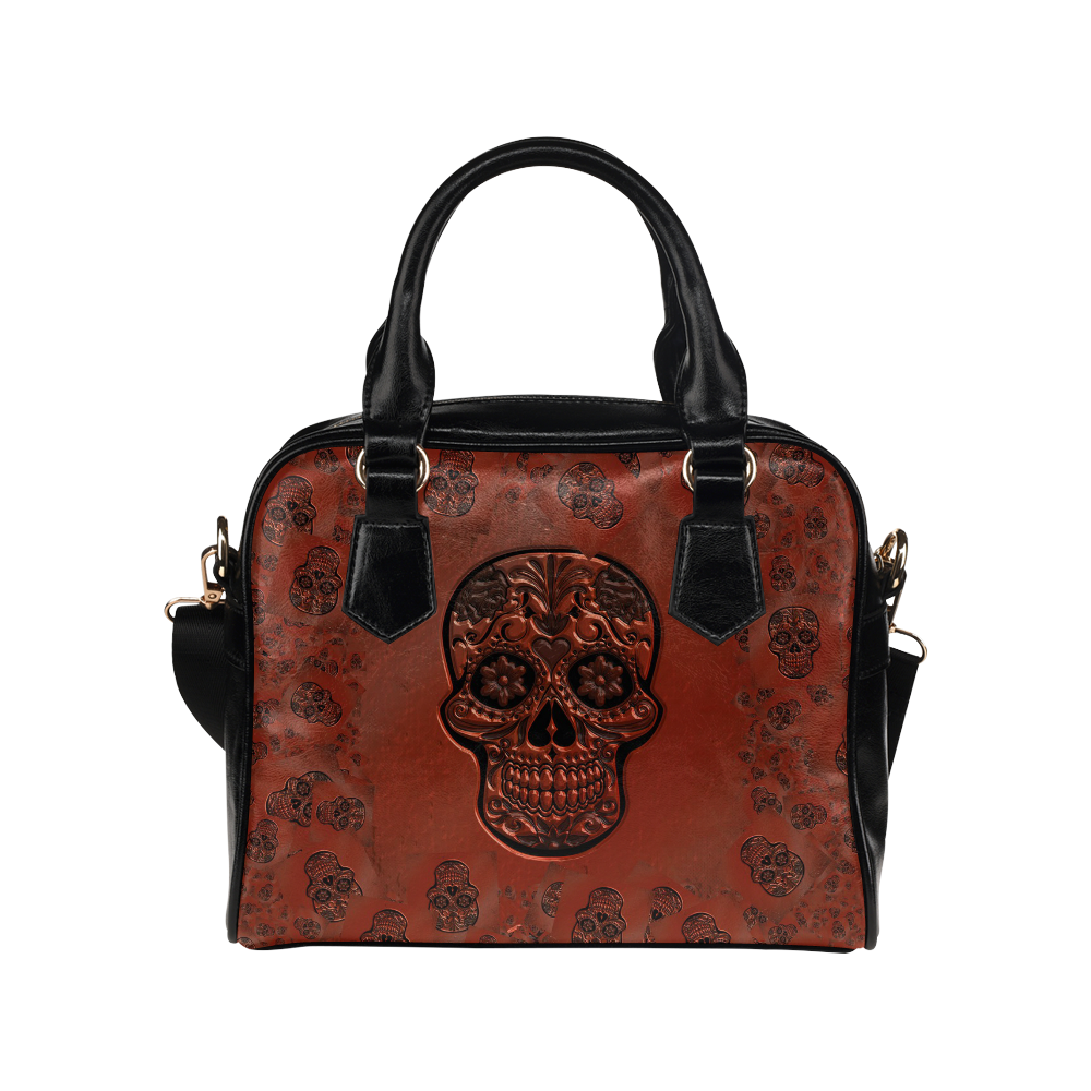 Skull20170231_by_JAMColors Shoulder Handbag (Model 1634)
