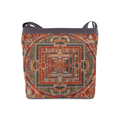 Mandala  of  Bodhisattva of Transcendent Wisdom Crossbody Bags (Model 1613)