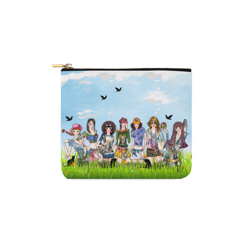 Trendy Fashion girls Carry-All Pouch 6''x5''