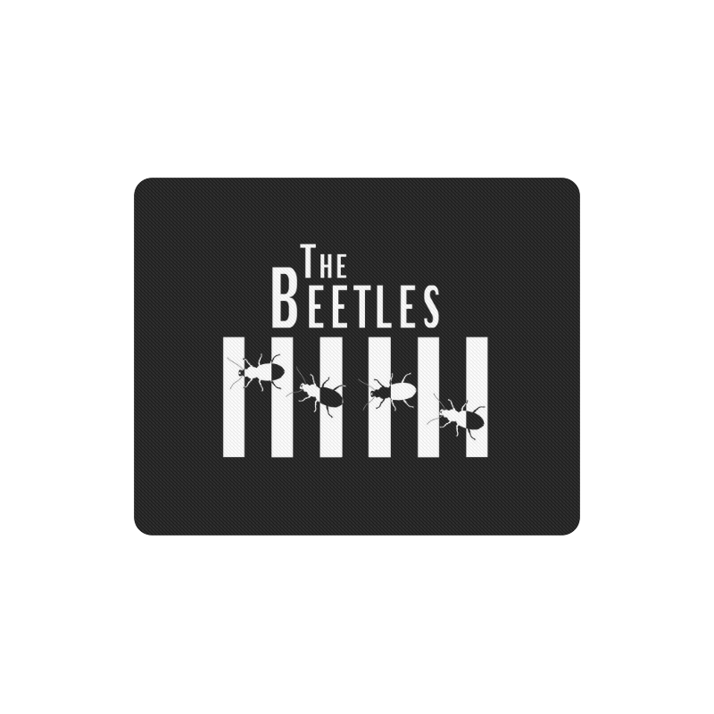 The Beetles on Abbey Road! Rectangle Mousepad
