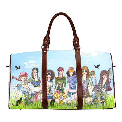 Trendy Fashion girls Waterproof Travel Bag/Large (Model 1639)