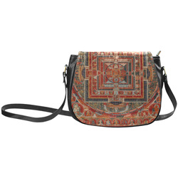 Mandala  of  Bodhisattva of Transcendent Wisdom Classic Saddle Bag/Large (Model 1648)