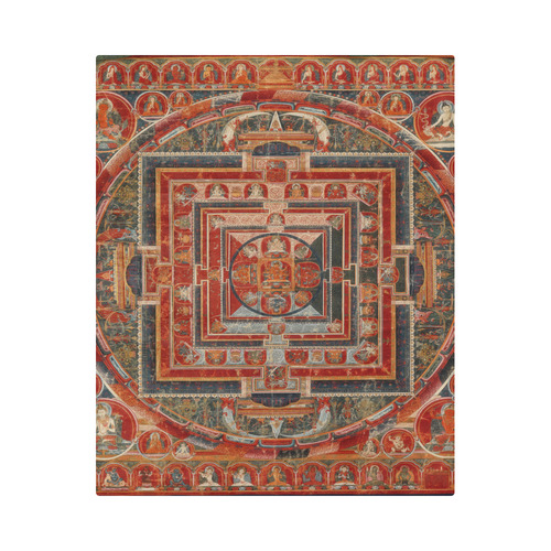 Mandala  of  Bodhisattva of Transcendent Wisdom Duvet Cover 86"x70" ( All-over-print)