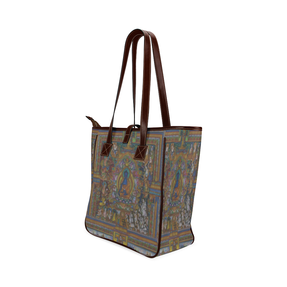 Awesome Thanka With The Holy Medicine Buddha Classic Tote Bag (Model 1644)