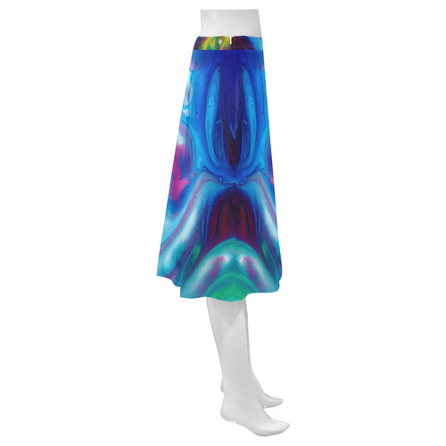 mocking of chance Mnemosyne Women's Crepe Skirt (Model D16)