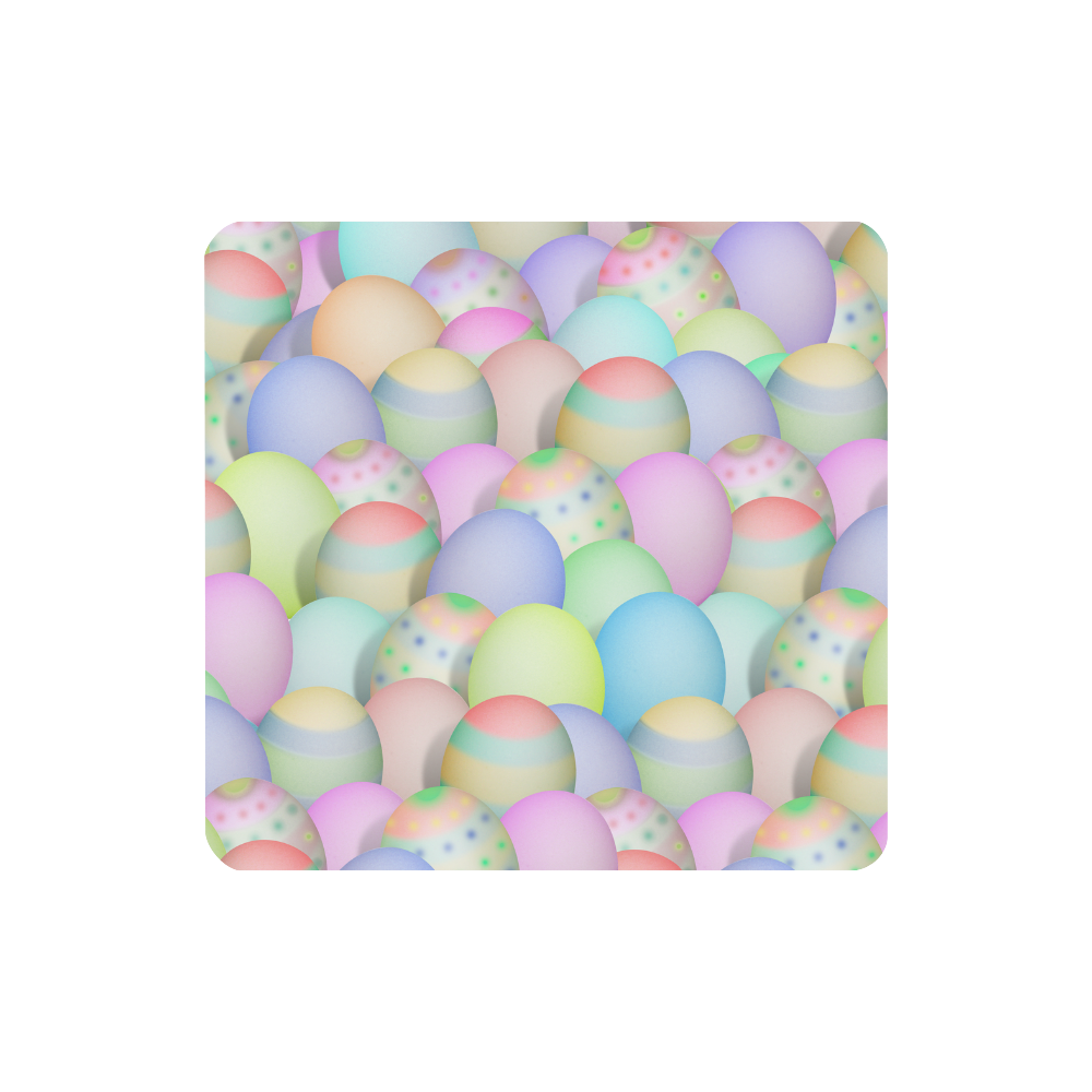 Pastel Colored Easter Eggs Women's Clutch Purse (Model 1637)