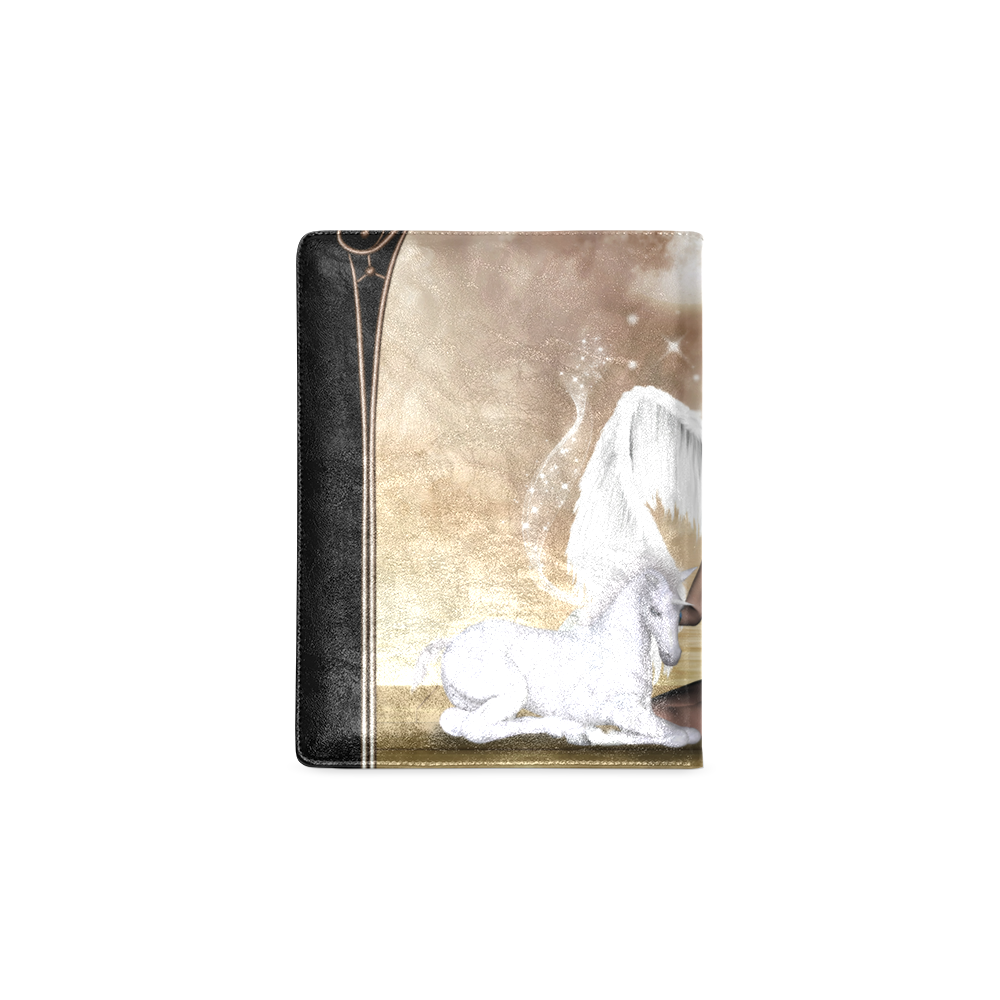 cute foal unicorn with fairy Custom NoteBook B5