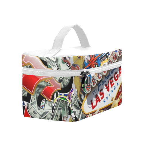Las Vegas Icons - Gamblers Delight Cosmetic Bag/Large (Model 1658)