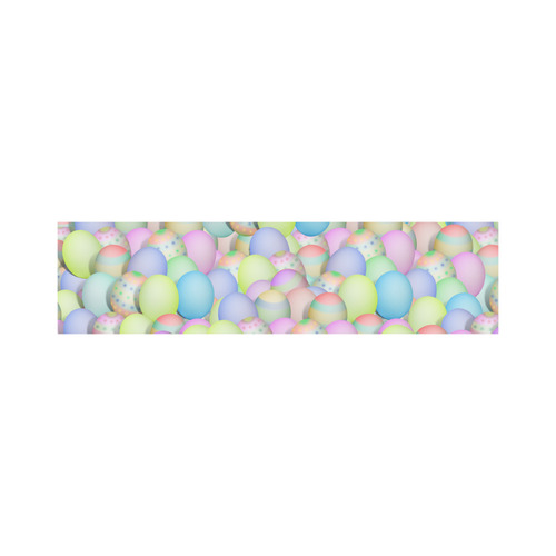Pastel Colored Easter Eggs Cosmetic Bag/Large (Model 1658)