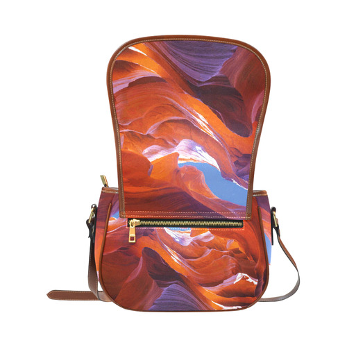 Antelope Canyon Nature Photography Saddle Bag/Large (Model 1649)