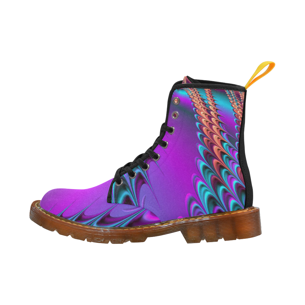 Gorgeous Fractal For You 16A by JamColors Martin Boots For Women Model 1203H