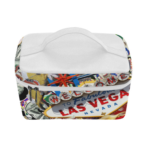 Las Vegas Icons - Gamblers Delight Cosmetic Bag/Large (Model 1658)