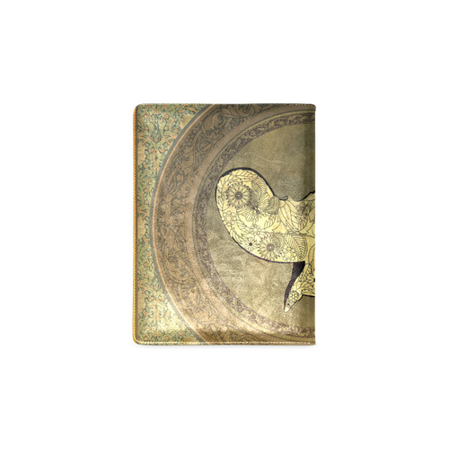 Mandala of cute elephant Custom NoteBook B5