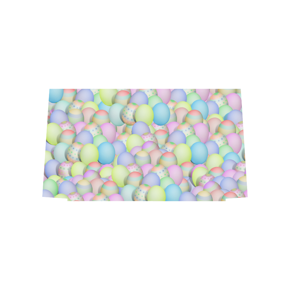 Pastel Colored Easter Eggs Euramerican Tote Bag/Large (Model 1656)