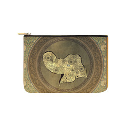 Mandala of cute elephant Carry-All Pouch 9.5''x6''