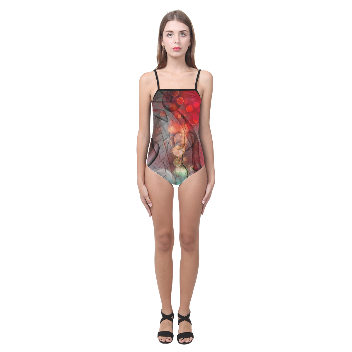 Colors of Love by Nico Bielow Strap Swimsuit ( Model S05)