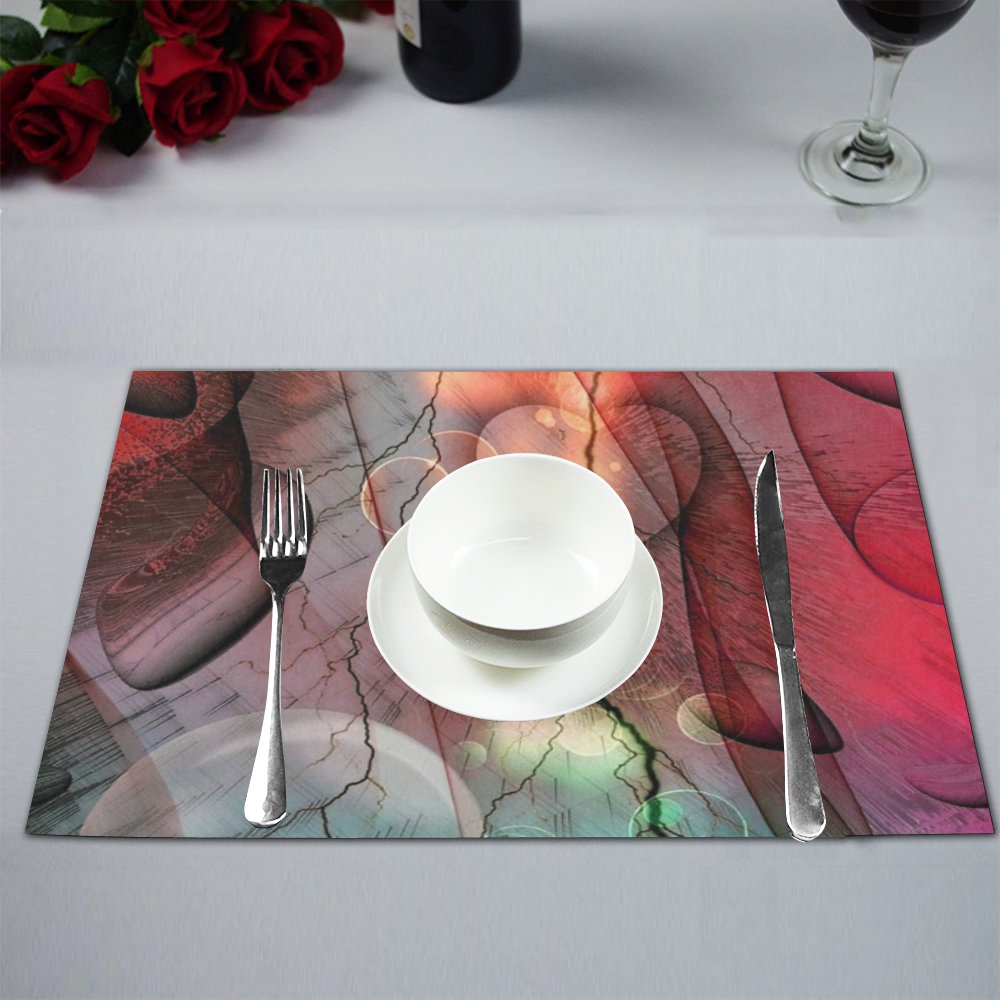 Colors of Love by Nico Bielow Placemat 12''x18''