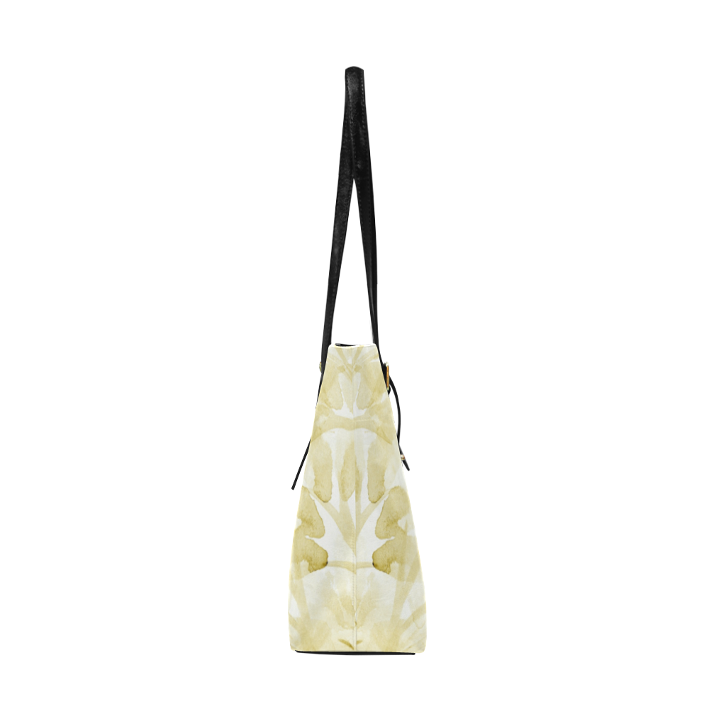 flowers in the wind offwhite Euramerican Tote Bag/Large (Model 1656)