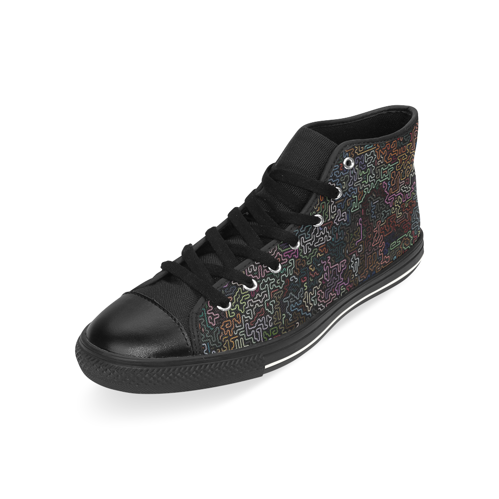 Chaos B1 by FeelGood High Top Canvas Women's Shoes/Large Size (Model 017)