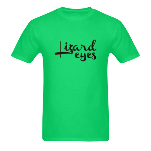 Lizard Eyes Sunny Men's T- shirt (Model T06)