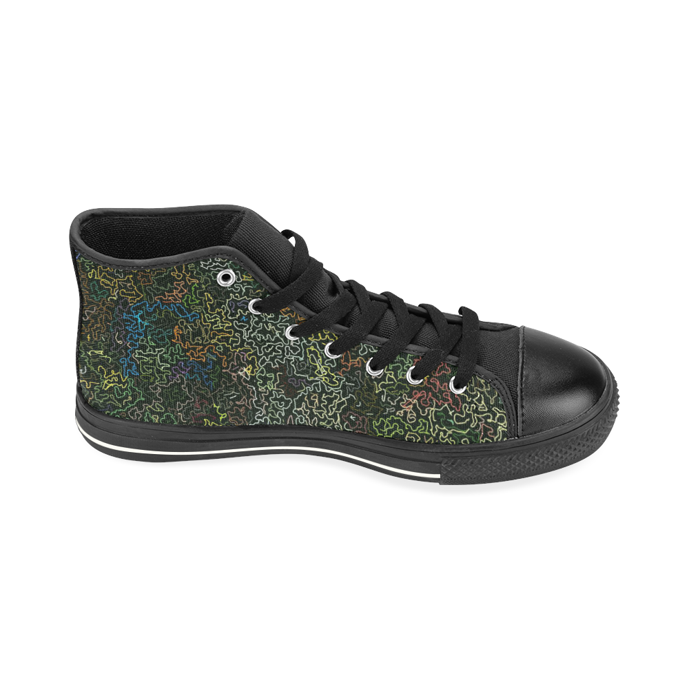 Chaos B2 by FeelGood High Top Canvas Women's Shoes/Large Size (Model 017)