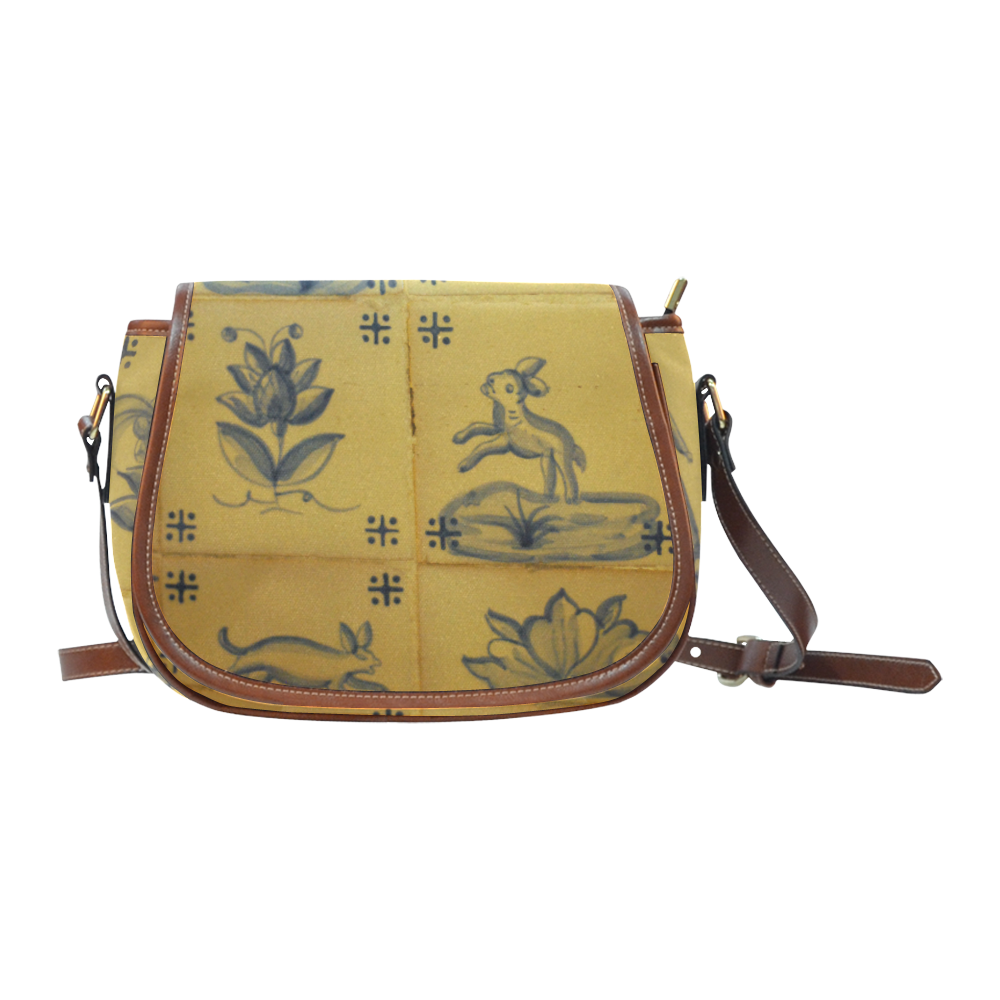 Fairy tale Saddle Bag/Small (Model 1649) Full Customization