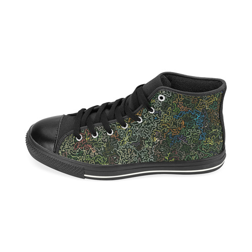 Chaos B2 by FeelGood High Top Canvas Women's Shoes/Large Size (Model 017)