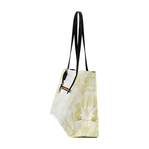 flowers in the wind offwhite Euramerican Tote Bag/Large (Model 1656)