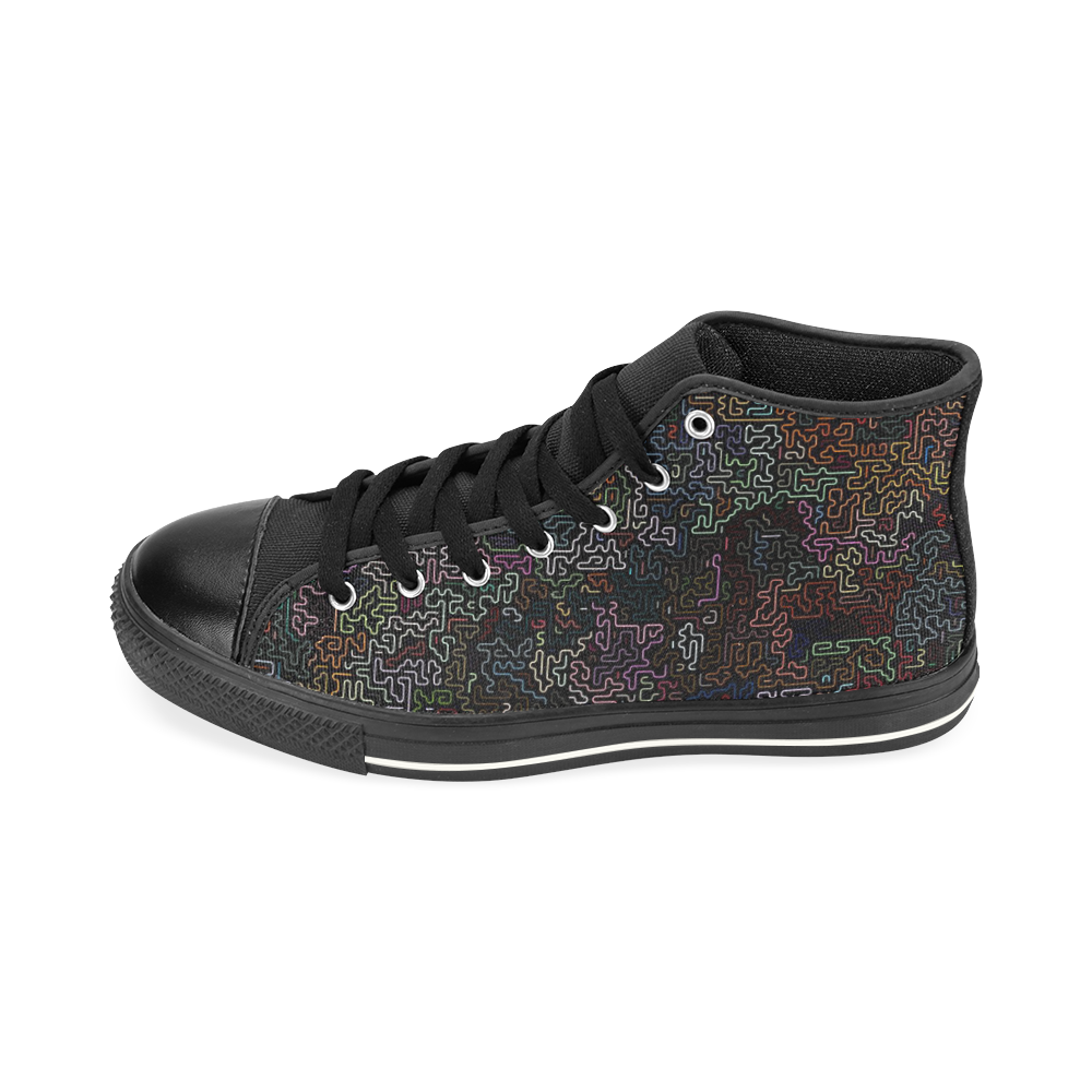 Chaos B1 by FeelGood High Top Canvas Women's Shoes/Large Size (Model 017)